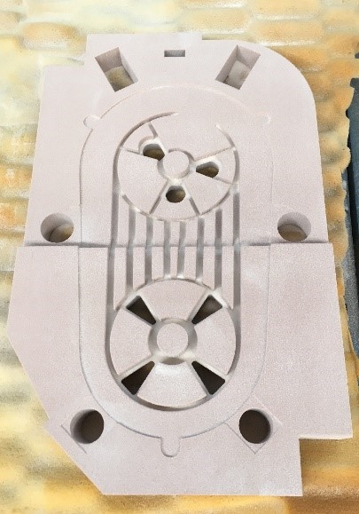 JHU CVT Plate 3-D Sand Mold 2018